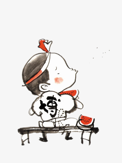 卡通手绘免抠
