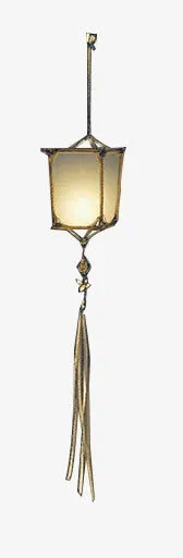 古色古香木质灯笼免抠