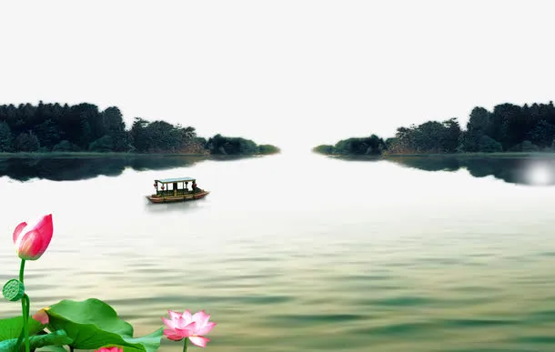 水墨山水图片免抠