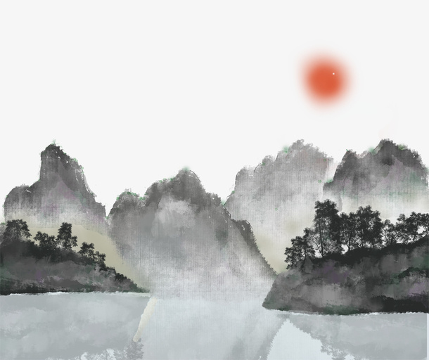 行云流水素材免抠