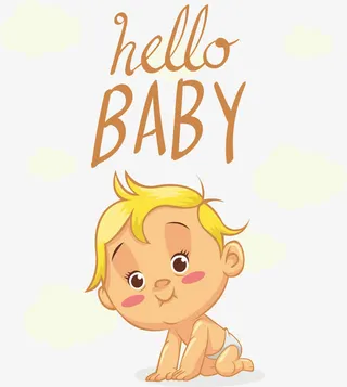 你好亲爱的宝贝免抠