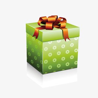 手绘卡通装饰礼盒精美礼盒广告设免抠