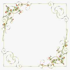 花草边框免抠