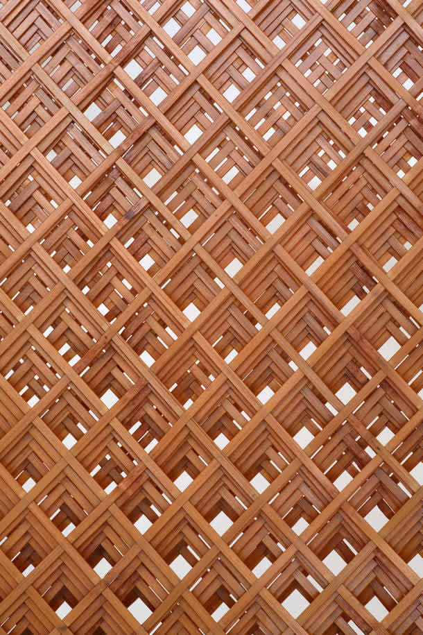 竹编镂空花纹纹理免抠