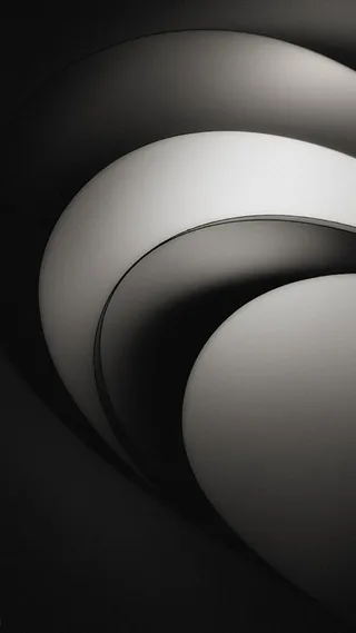 黑白几何渐变H5背景高清