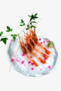 牡丹蝦刺身免抠