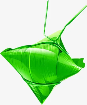 绿色粽叶粽子免抠