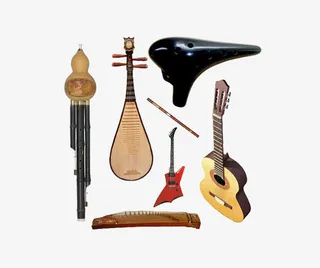 免抠素材各类乐器图片免抠