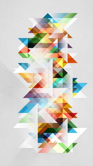 彩色几何渐变H5背景高清