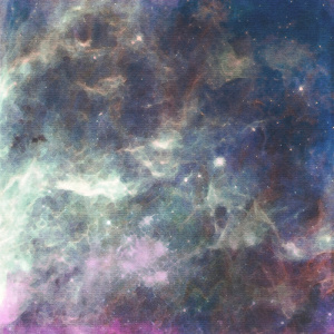 彩色梦幻星云海报高清