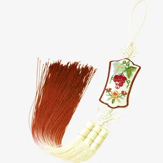 白色装饰结免抠