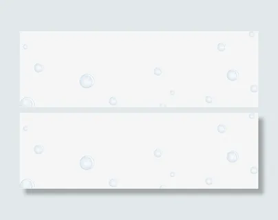 蓝色水珠漂浮免抠