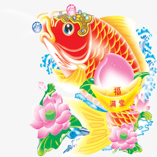 新年国画免抠