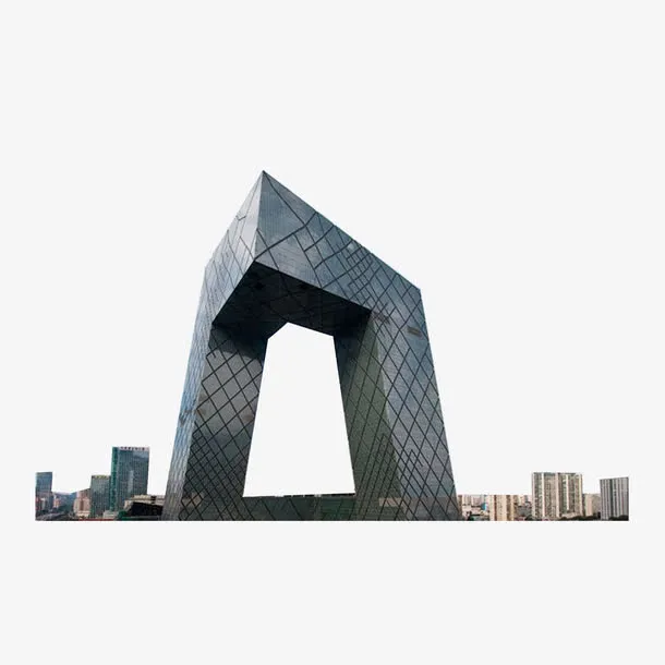 央视大楼免抠
