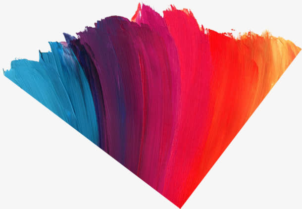 五彩颜色装饰免抠