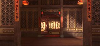 古代房屋背景高清