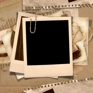 纸张和旧照片免抠