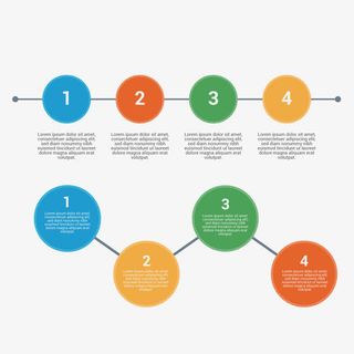 矢量图标数据展示免抠