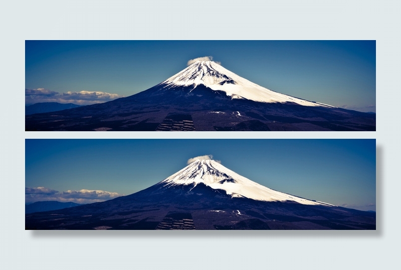 富士山雪山摄影背景高清