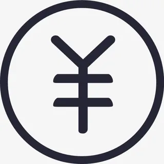 手绘灰色钱币图标免抠