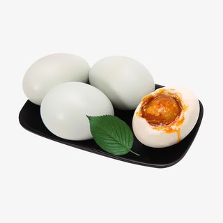 正宗红心流油咸鸭蛋免抠