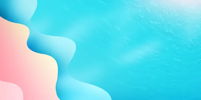 卡通蓝粉背景元素高清卡通手绘背景