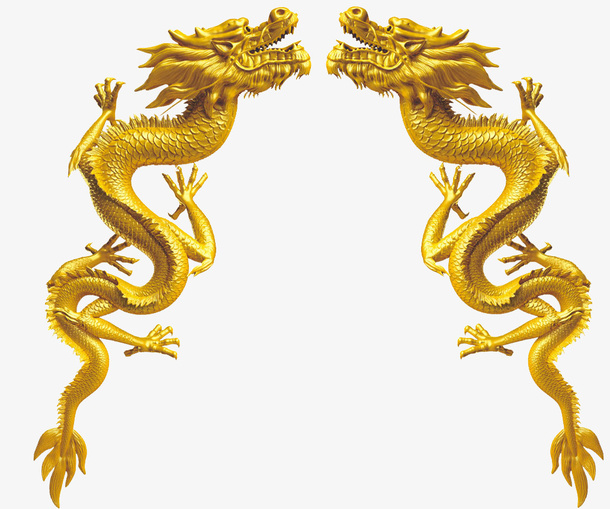 二月二龙抬头 二月二 龙灯 龙头 舞免抠装饰中国风元素