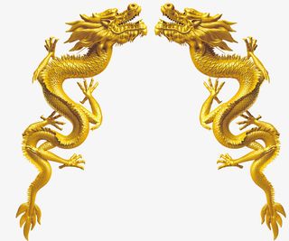 二月二龙抬头 二月二 龙灯 龙头 舞免抠装饰中国风元素