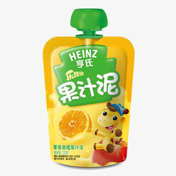 宝宝零食果汁泥免抠