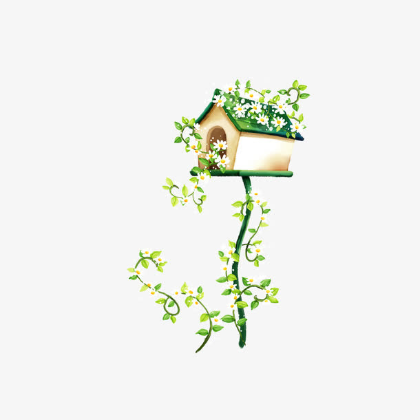 花瓣屋子样式免抠