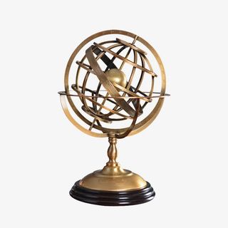 美式地球仪摆件免抠