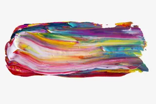 油漆油漆油漆字 油漆彩色渐变免抠