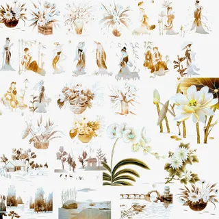 传统文化艺术免抠素材免抠