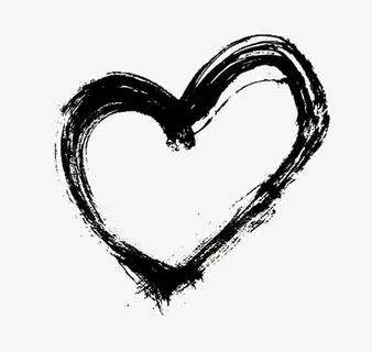 水墨山脉笔刷免抠装饰墨迹笔触元素