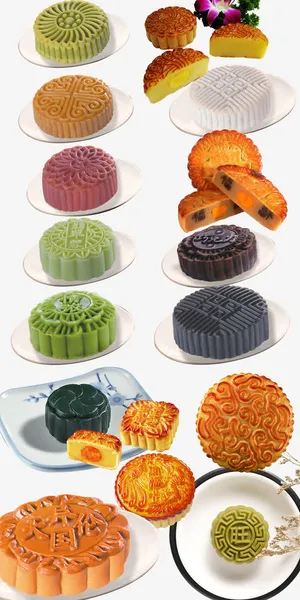 中秋节月饼免抠