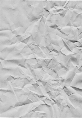 白色纸张褶皱高清
