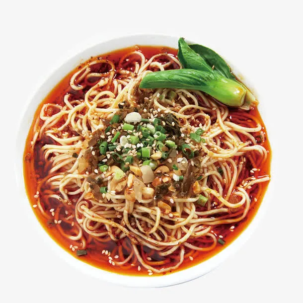 特色美味麻辣小面免抠