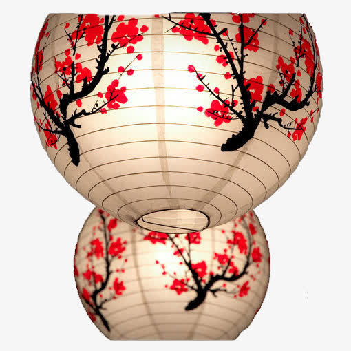 梅花灯笼免抠