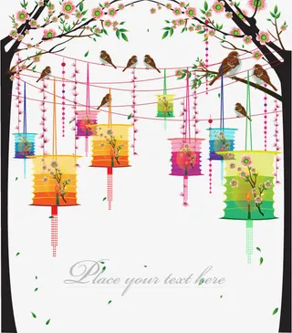 元宵闹花灯免费下载,免抠