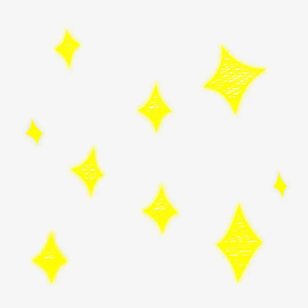 闪烁星星免抠