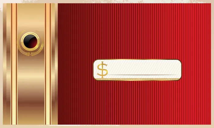 高端卡片设计金属红色条纹背景VIP高清