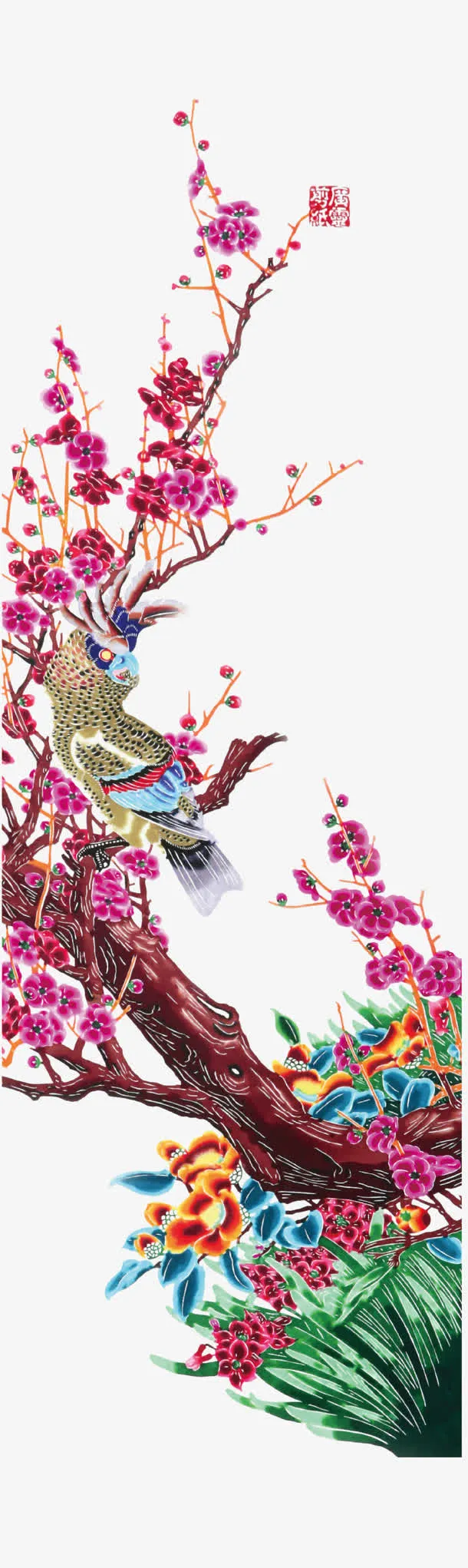 手绘中国风元素免抠