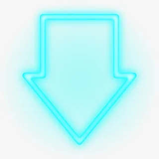 蓝色线条箭头免抠