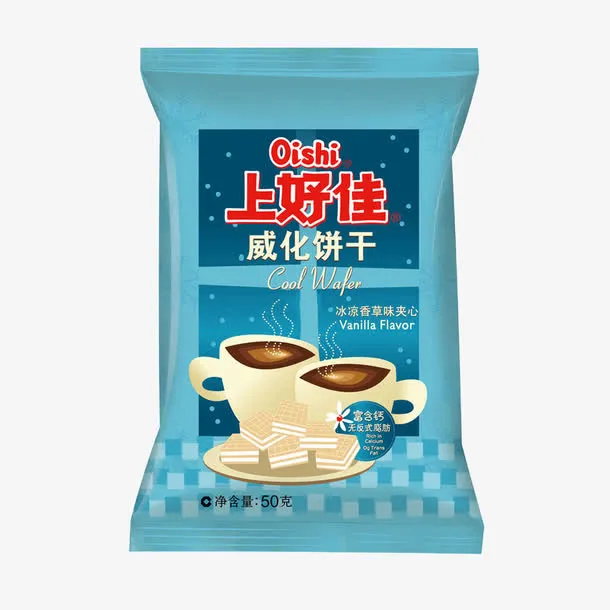 上好佳巧克力口味威化饼干免抠