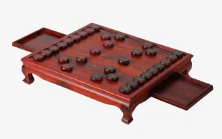 抽拉抽屉小台桌免抠