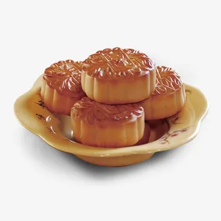 中秋月饼免抠