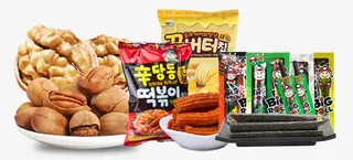 坚果休闲食品免抠