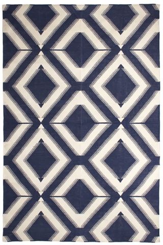 深蓝色背景黄色菱形边框