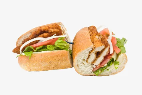 火腿鸡肉卷免抠