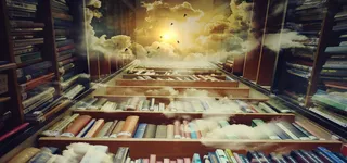 梦幻书籍背景图高清